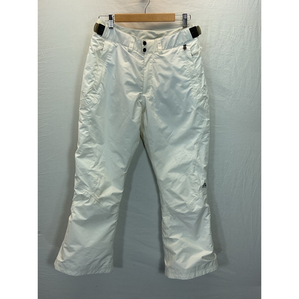 Nike ACG Snowboard Pants Womens M White Snow Ski Outer Layer 3 Winter